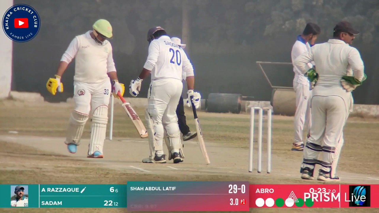 Sadam Langah Played Extra Ordinary Knock Against Sindhri MiroKhan #khatralive #37thza2025 #37thzacup