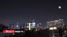 İran'dan yapılan misilleme nedeniyle Tel Aviv'de şiddetli patlama sesleri duyuldu