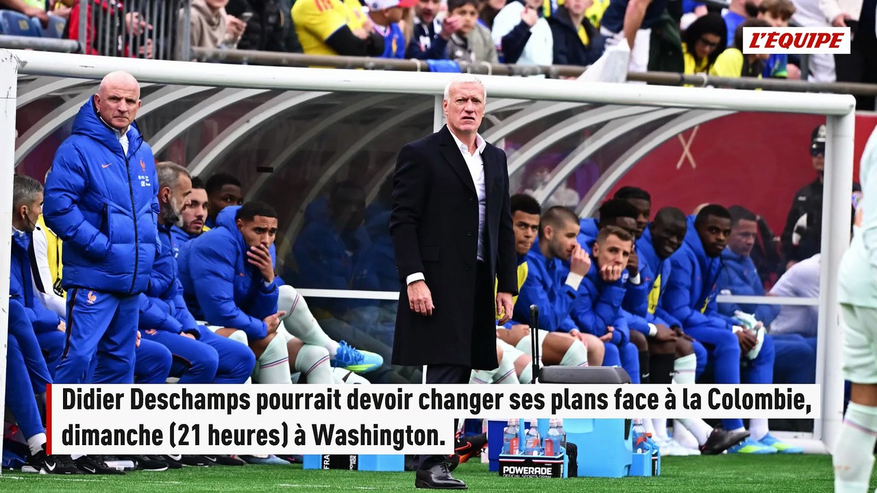 Désiré Doué a mal au dos et pourrait ne pas être titulaire contre la Colombie avec les Bleus - Foot - Bleus