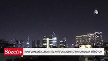 İran'dan yapılan misilleme nedeniyle Tel Aviv'de şiddetli patlama sesleri duyuldu