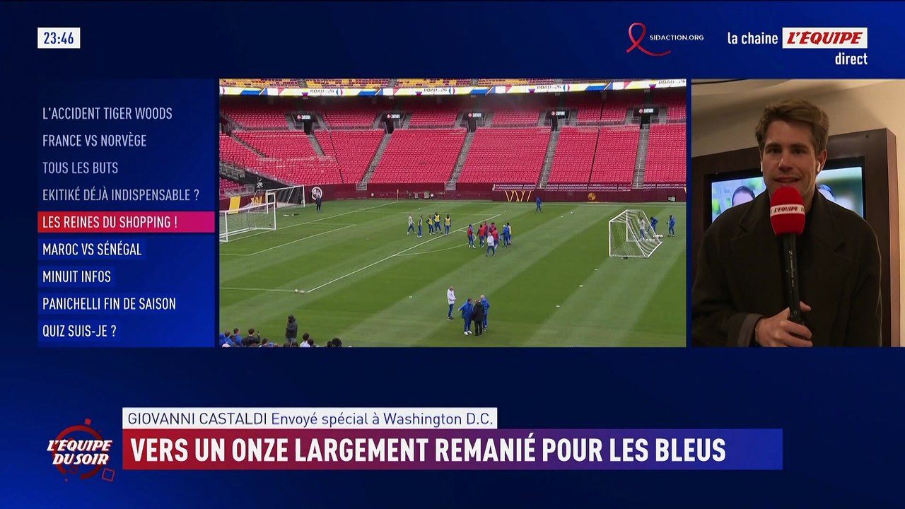 Entraînement complet pour 13 Bleus à Washington, vers une équipe totalement renouvelée contre la Colombie - Foot - Bleus