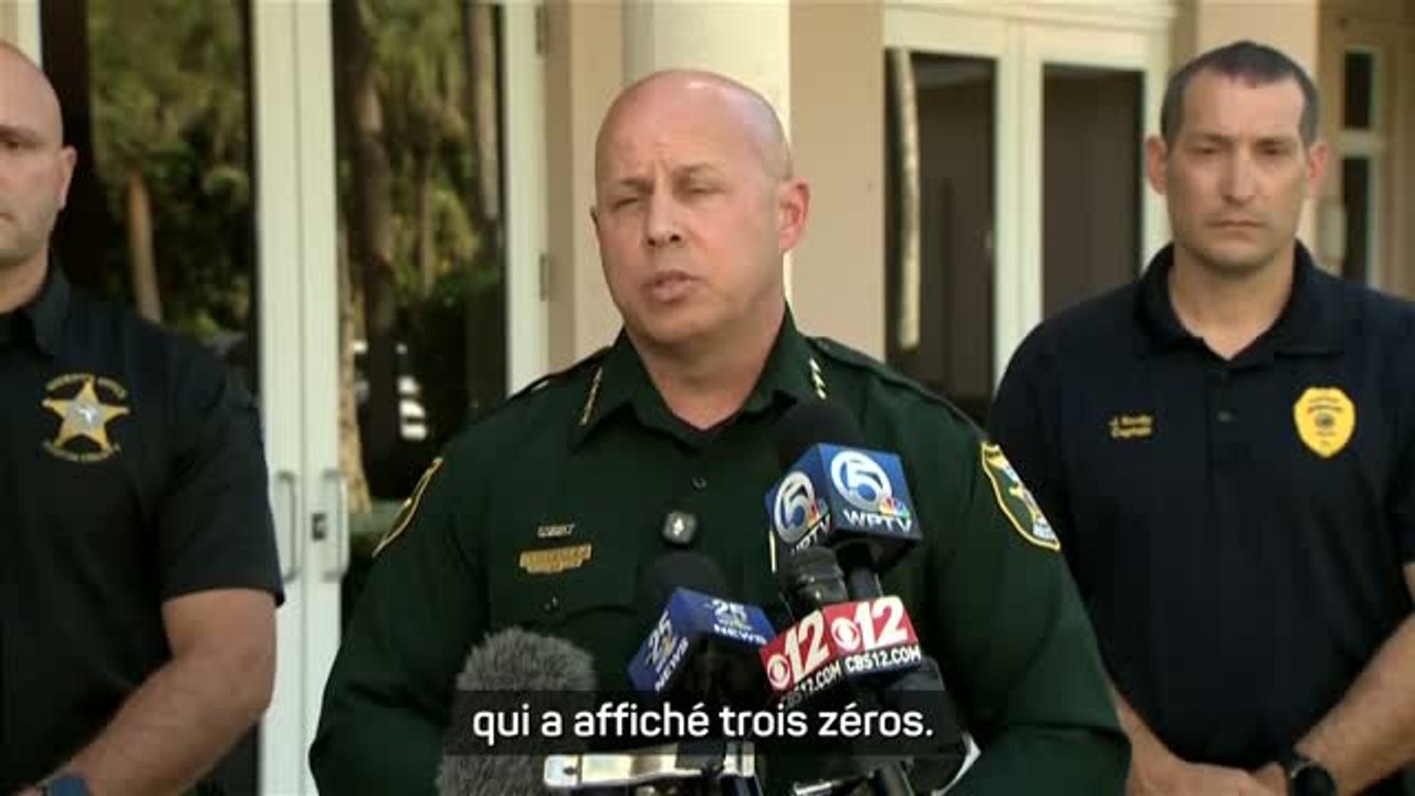 GOLF - Le shérif du comté de Martin confirme l'arrestation de Tiger Woods pour conduite sous emprise de substance