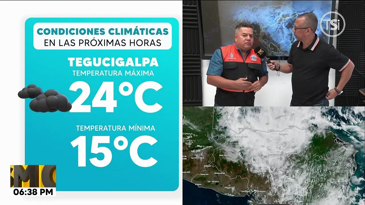 Lluvias débiles a moderadas para este fin de semana