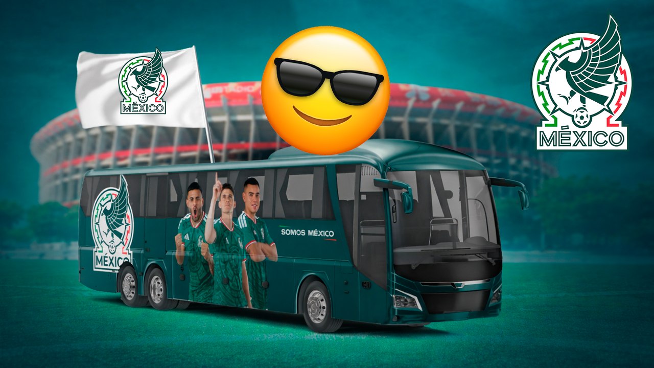 Selección Mexicana llega al Estadio Azteca para su último entrenamiento previo al duelo con Portugal