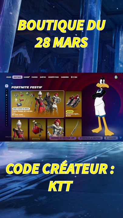 Boutique du 28 Mars 2026 ! Nouveau pack Roses et Ruines !