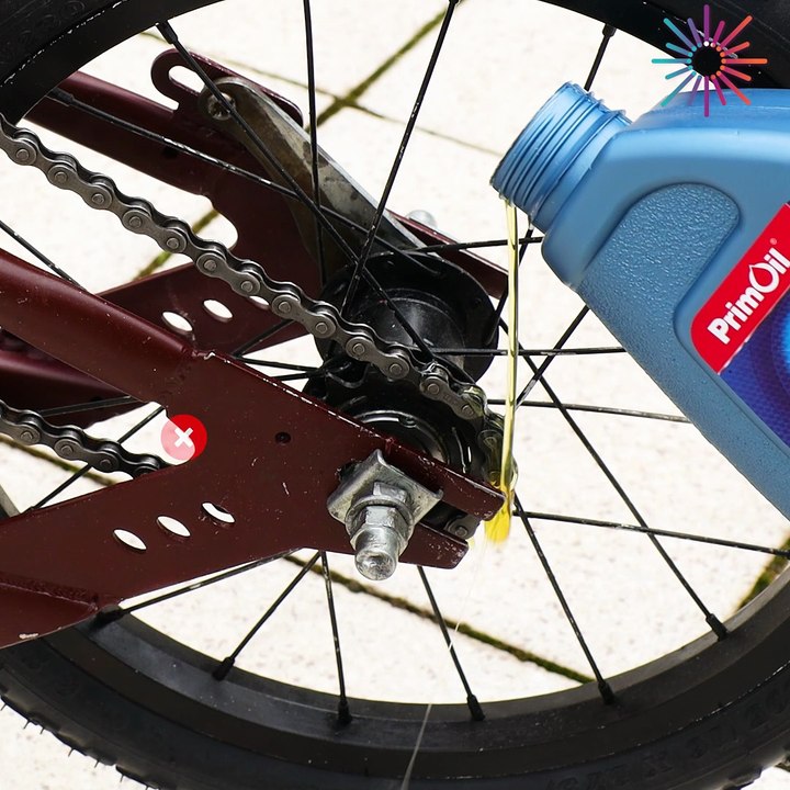 The best way to oil a bike chain! 💪💯