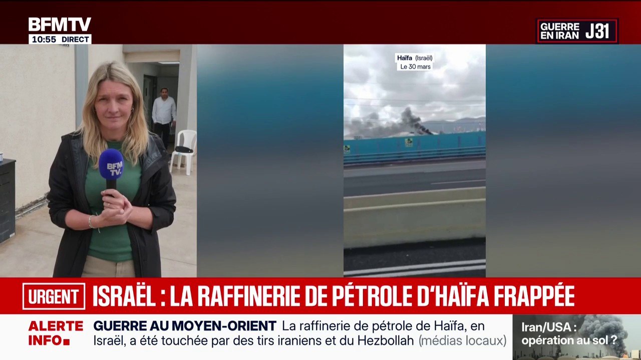 Guerre au Moyen-Orient: une raffinerie de pétrole au nord d'Israël touchée par une frappe iranienne