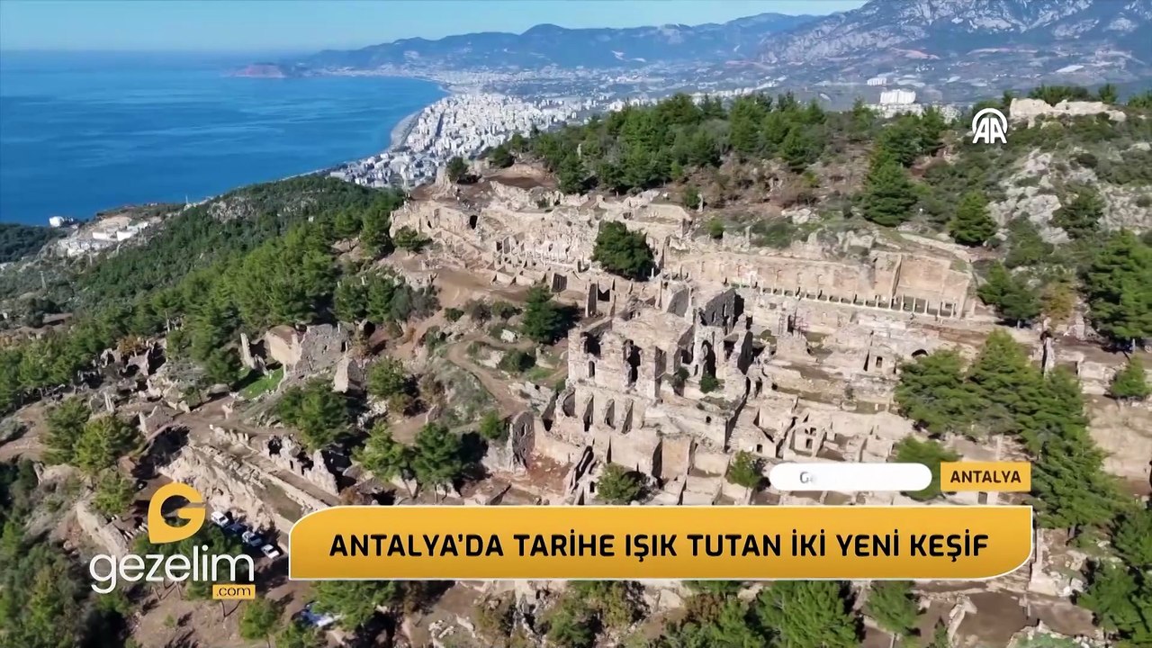 ANTALYA’DA TARİHE IŞIK TUTAN İKİ YENİ KEŞİF