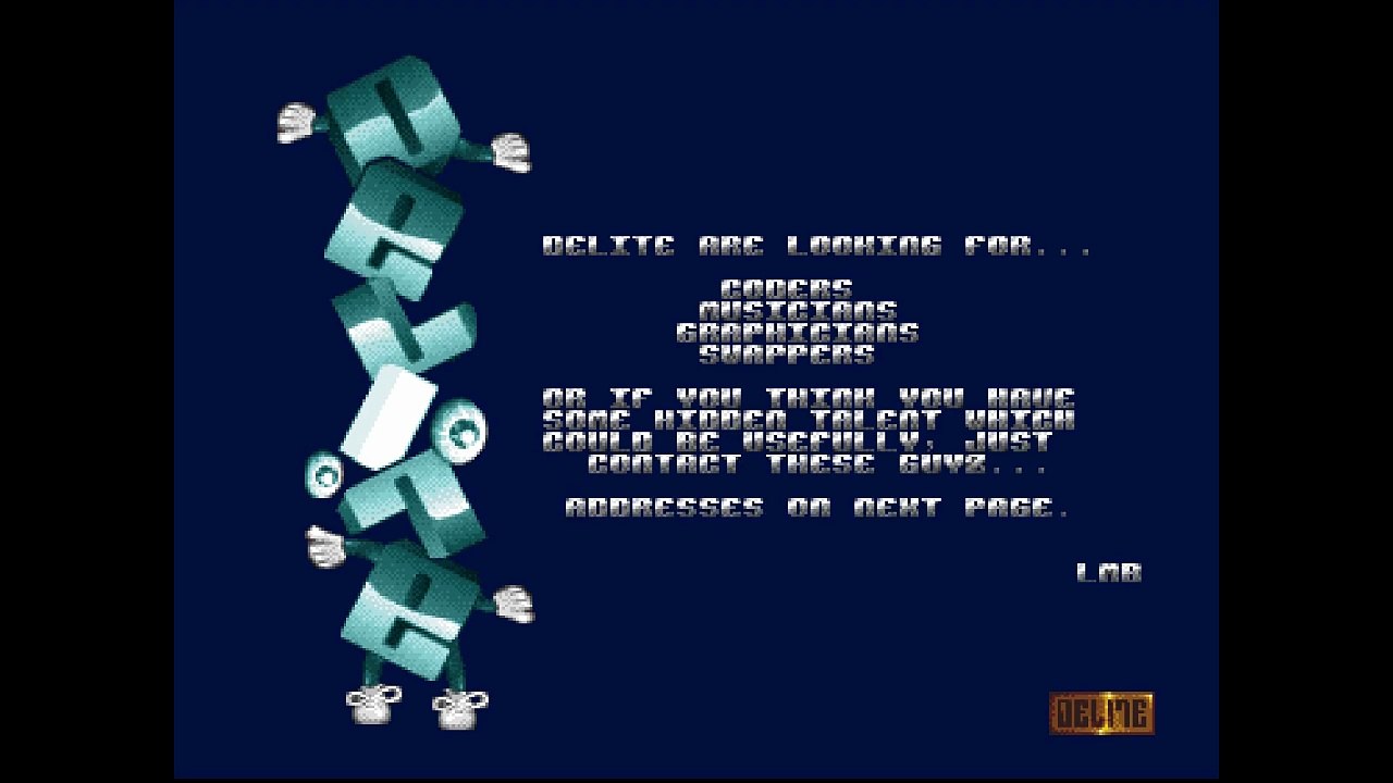 Amiga Demo Delite is not Dead by Delite