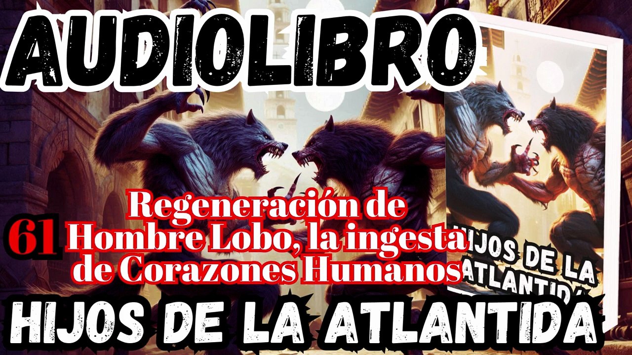 Audiolibro Los Hijos De La Atlántida Capitulo 61 Regeneración de Hombre Lobo, La ingesta de Corazones Humanos