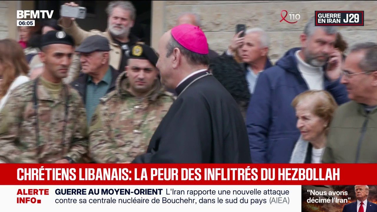 Guerre au Moyen-Orient: au Sud-Liban, les chrétiens pris au piège de la guerre