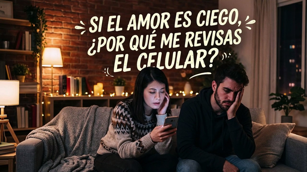📱👀 SI EL AMOR ES CIEGO 💔❓ ¿POR QUÉ ME REVISAS EL CELULAR? 👀📱