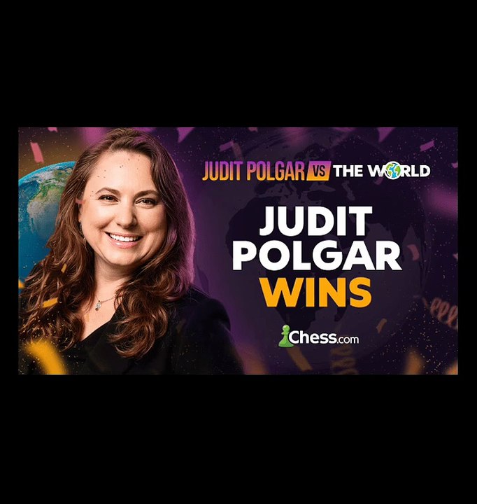 Judit Polgar Crushes The World, Checkmates 77,000 Players In 27 Moves