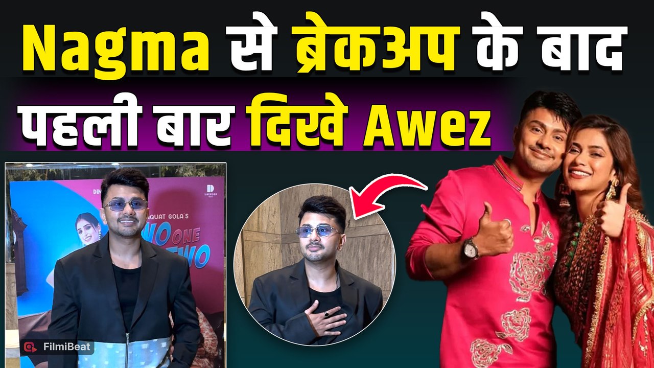 Awez Darbar हुए Nagma Mirajkar संग Breakup Rumours के बीच Spot, Viral हुआ Video!