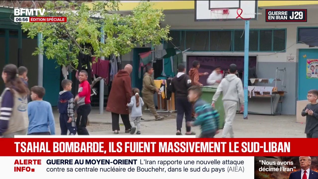 Guerre au Moyen-Orient: ils fuient massivement le Sud-Liban