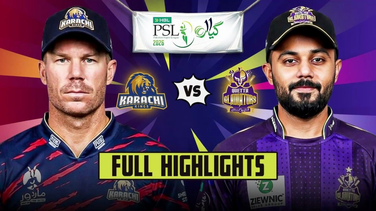 Quetta Gladiators vs Karachi Kings | Full Match Highlights | Match 02 | HBL PSL 11 | Full HD