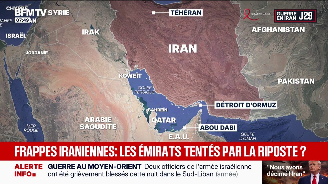 Guerre au Moyen-Orient: les Émirats tentés par une riposte après les frappes iraniennes?