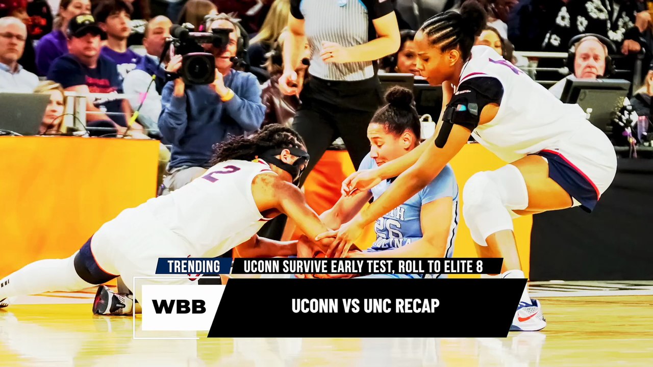 MARCH MADDNESS: UConn Huskies Survive Early Test, Roll to Elite Eight