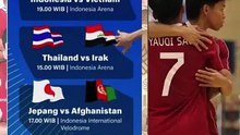 Jadwal 8 Besar Futsal Asia Indonesia VS Vietnam