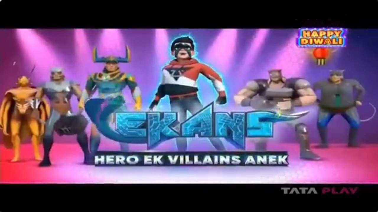 Ekans cartoon hero ek villan anek full movie in Hindi
