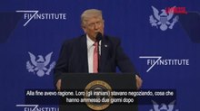 Trump definisce lo Stretto di Hormuz «lo Stretto di Trump»