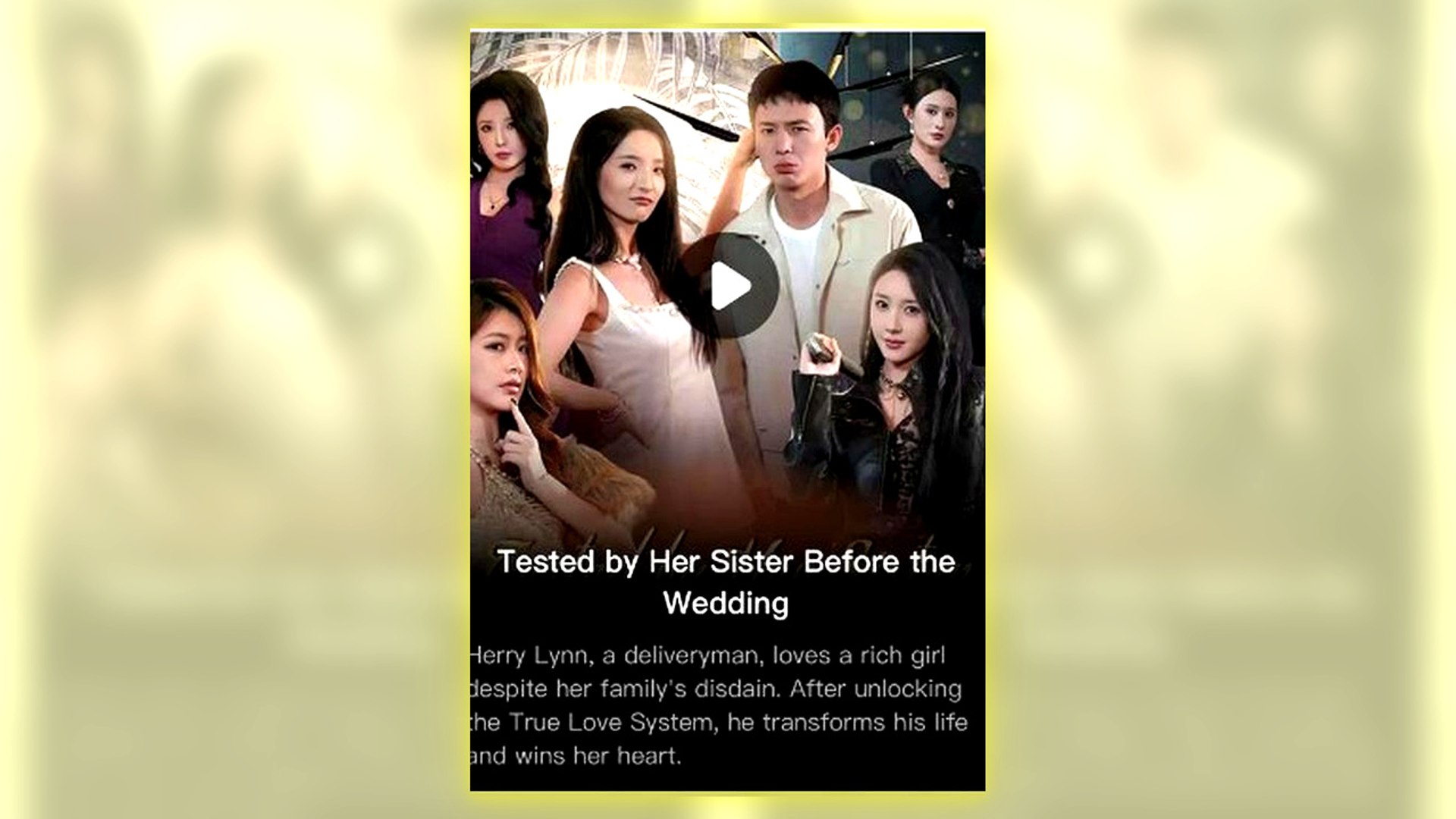 ⁣Tested By Her Sister Before The Wedding Full Hd