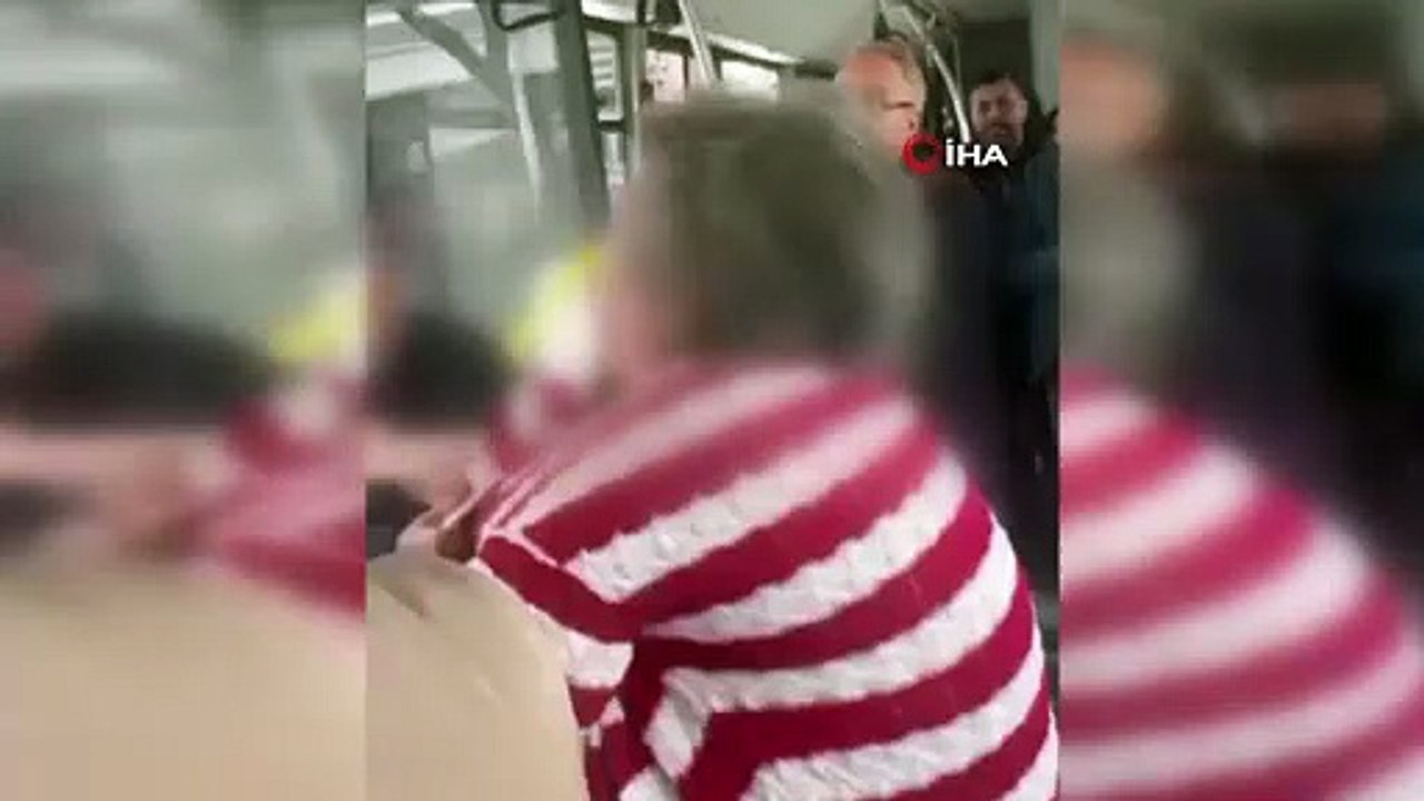 Bursa'da otobüste yer kavgası! Şoförün kolunu ısırdı