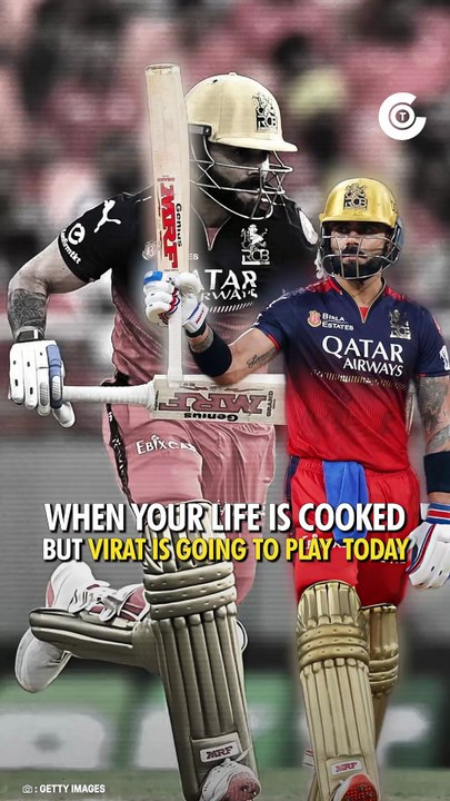 The wait is over 👑 Virat Kohli is set to light up the game today