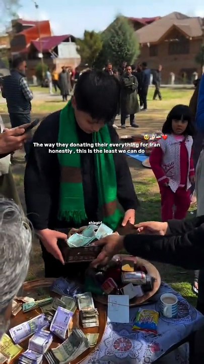 Little Children Donate their Savings for Iran  #viralvideo  #iran  #foryoupage    #shia #karbala