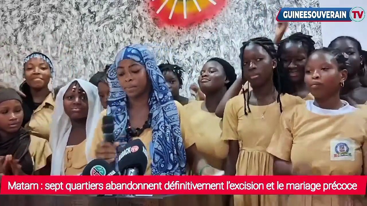 Suivez le film  d’abandon de l’excision et des mariages précoces