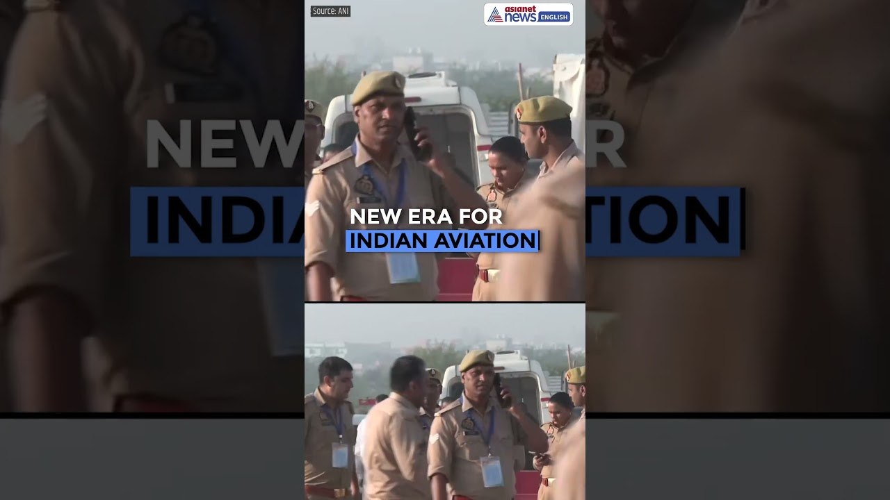 PM Modi Inaugurates Phase 1 of Noida International Airport at Jewar | Rs 11,200 Crore Project