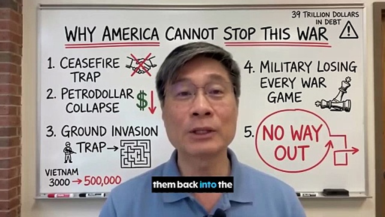 America Is Trapped In This War And There Is No Way Out (Professor Jiang Analysis)