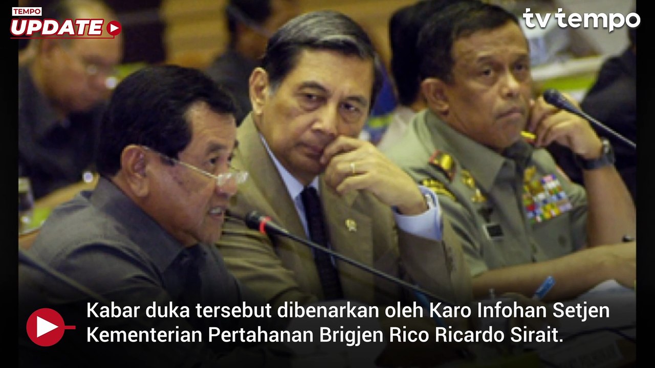 Menhan Era Gus Dur dan SBY, Juwono Sudarsono Meninggal