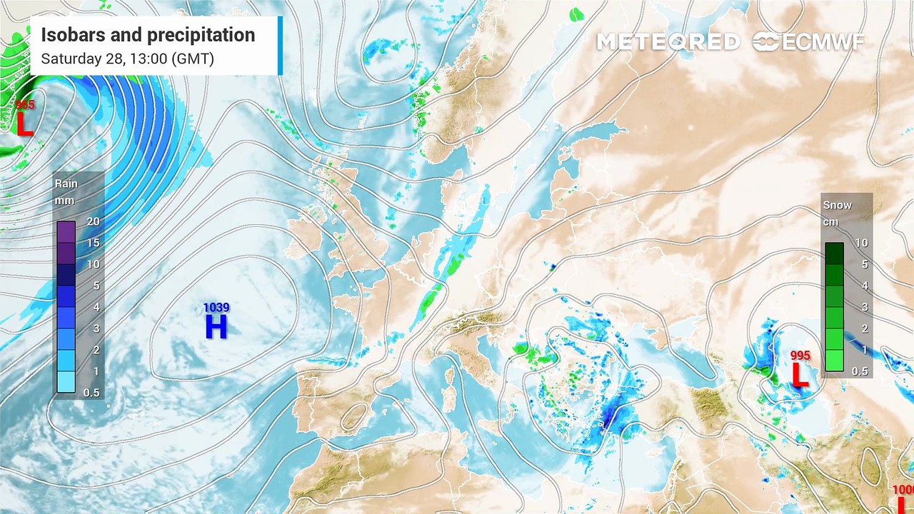 Rest of the week and start of the next one expected to remain changeable