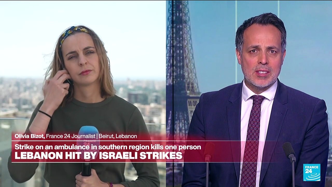 Beirut 'holding its breath' as Israel launches strikes across Lebanon