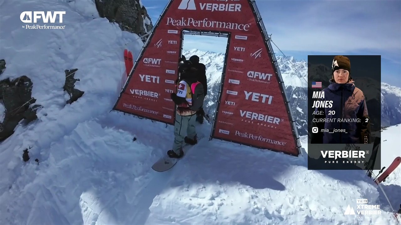 Mia Jones Winnig Run Snowboard Women - 2026 YETI Xtreme Verbier