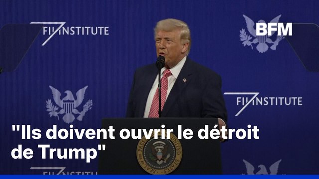 Guerre au Moyent-Orient: Donald Trump appelle le détroit d'Ormuz le détroit de Trump