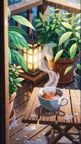 Cozy rain life