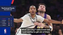 Doncic bemused after picking up 16th technical foul