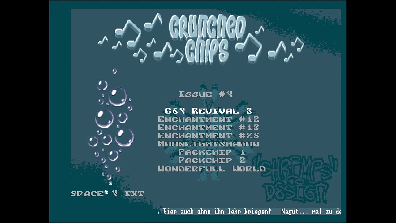 Amiga Demo Crunched Chips 4 by Shrimps Design