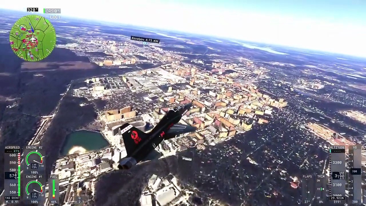 Microsoft flight Simulator 2024. Ryssland