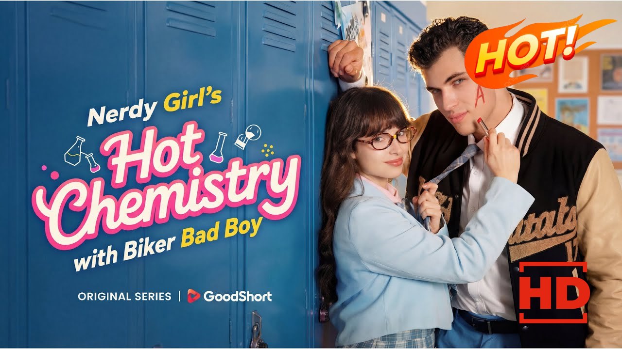 Nerdy Girl's Hot Chemistry with Biker Bad Boy | Full Movie HD - Drama ShortFilms Romance Campus Young Strong Female Lead Love Triangle Enemies-to-lovers