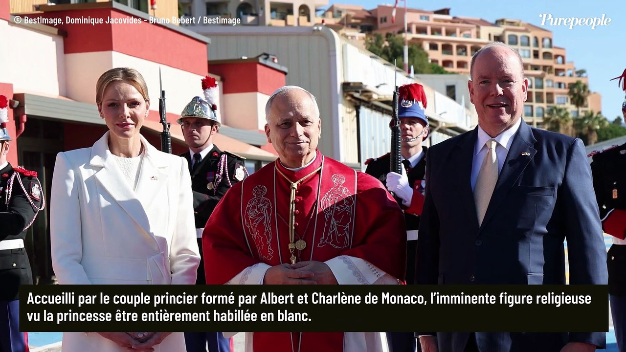 Charlène de Monaco, toute de blanc vêtue pour accueillir le pape Léon XIV : un choix méthodiquement pensé