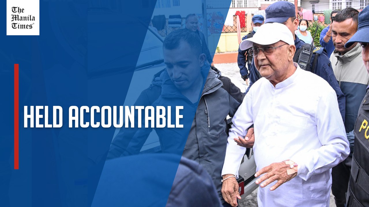 Nepal's ex-PM arrested over alleged role in protest crackdown