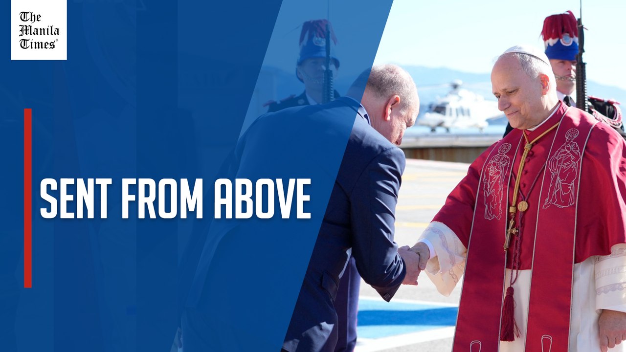 Pope Leo arrives in Monaco, receives royal welcome