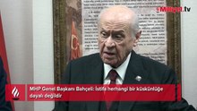 MHP lideri Bahçeli'den Yönter'in istifasına ilişkin ilk açıklama: Küskünlük yok