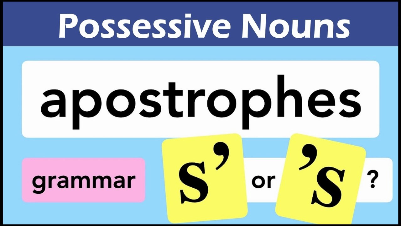 57 - APOSTROPHE USE