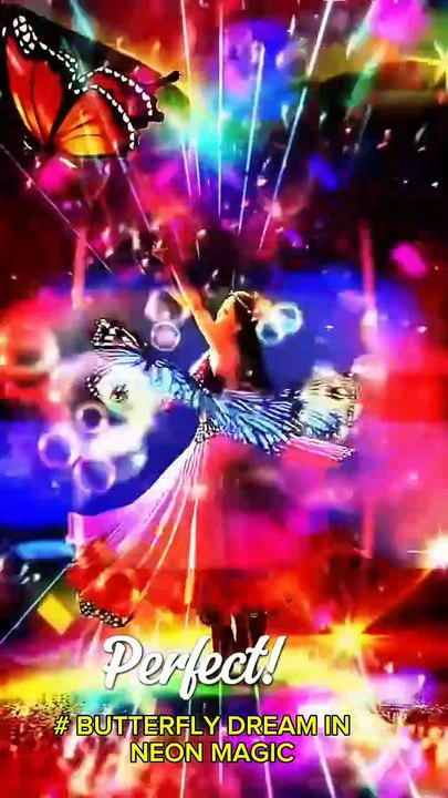 # NEON BUTTERFLY MAGIC