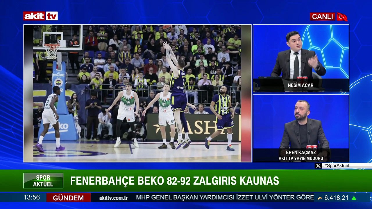 Spor Aktüel - Nesim Acar/ Eren Kaçmaz "Turkish Airlines EuroLeague'de son durum ne?" 28.03.2026