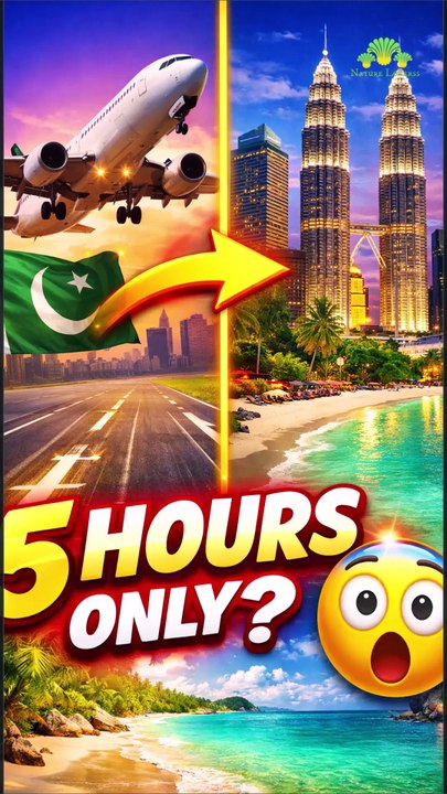 Pakistan se Malaysia sirf 5 ghante!